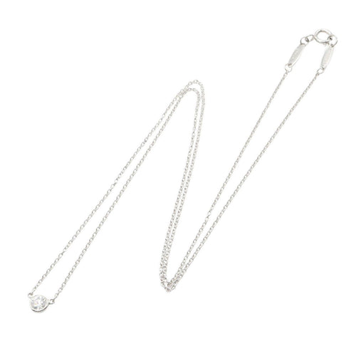 Tiffany Necklace Co Pt950 Used A