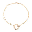 Cartier Bracelet 2Pd 16/18 K18Pg