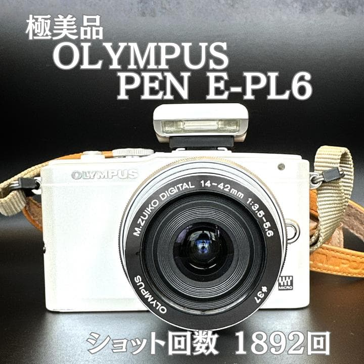 Olympus Mirrorless Interchangeable Lips Pen E-Pl6
