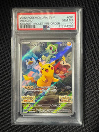 Pok Mon Tcg Trading Card Game Psa10 001/Sv-P