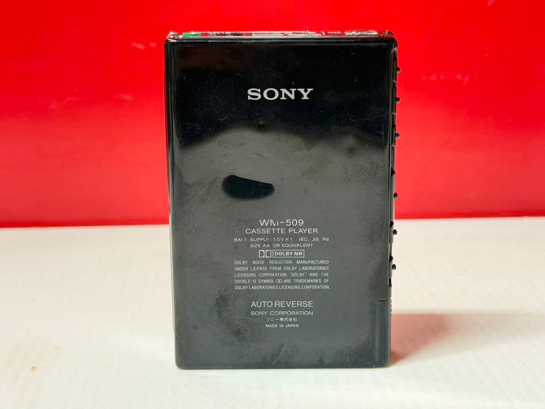 Sony Cassette Players Walkman Wm-509