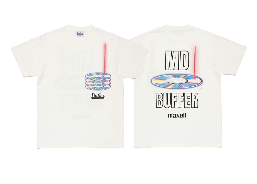 Human Made T -Shirt Buffer Maxell Mix Master Xl