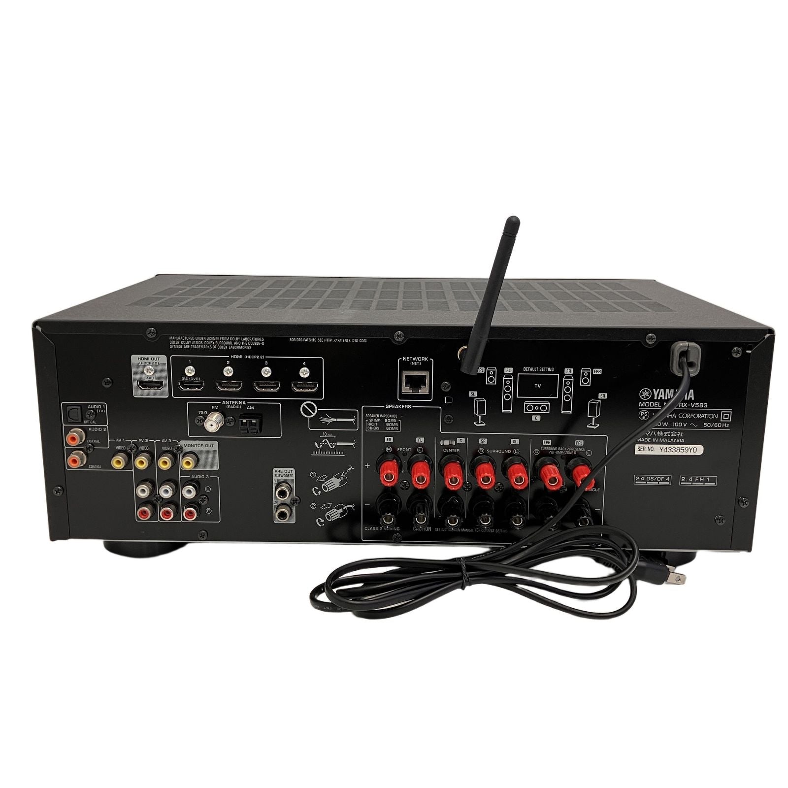 Av Amplifier Yamaha Rx-V583 Z11322589