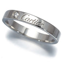 Cartier Ring C 55 Pt950 #190724