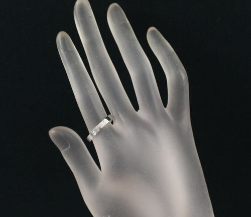 Cartier Ring C 55 Pt950 #190724