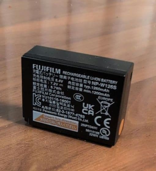 Fujifilm Digital Camera Battery Np-W126S