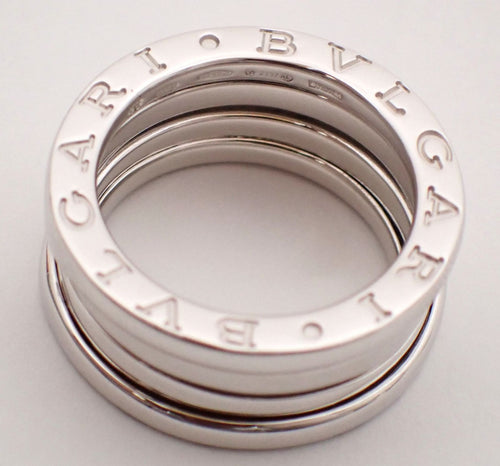 Bvlgari Ring B.Zero1 3 #48(7 K18Wg 8.1G 18