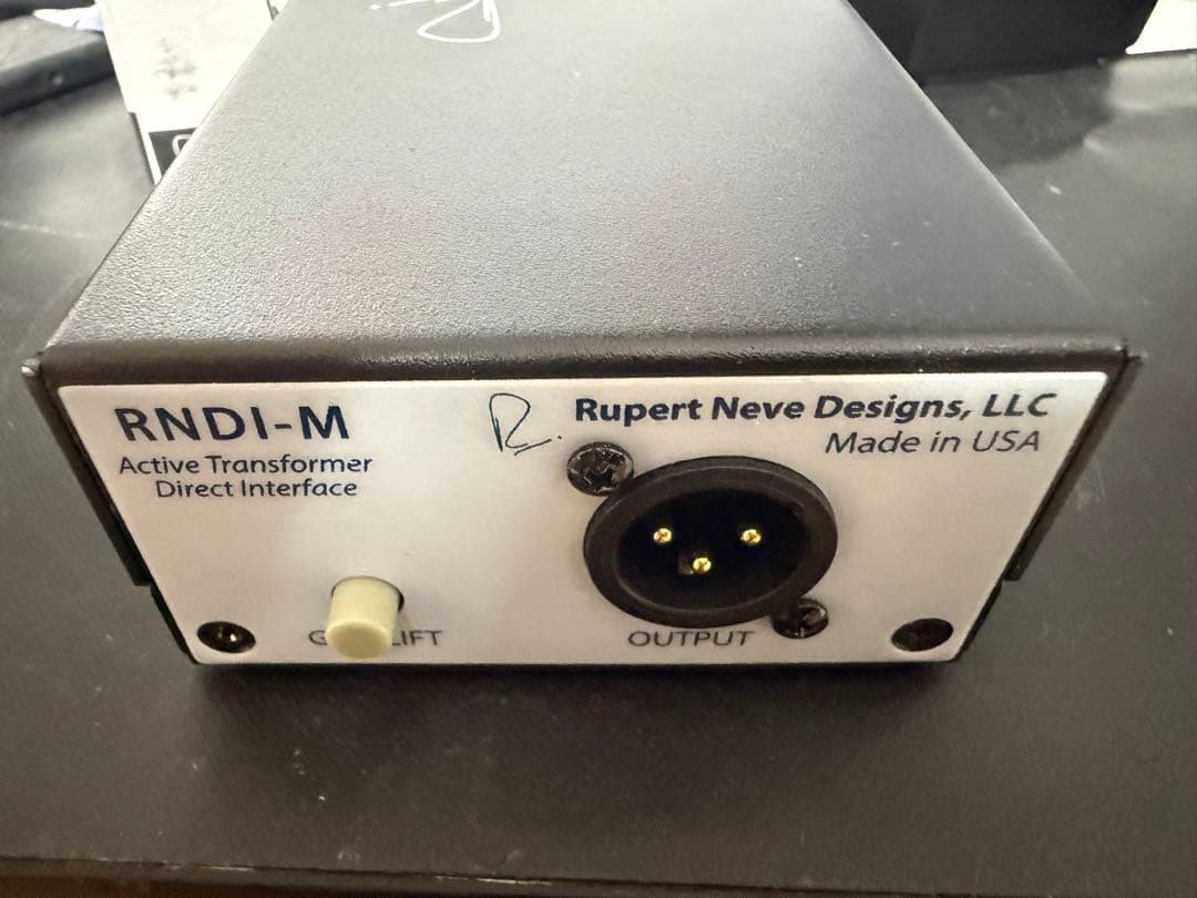 Direct Boxes Rupert Neve Designs Rndi-M