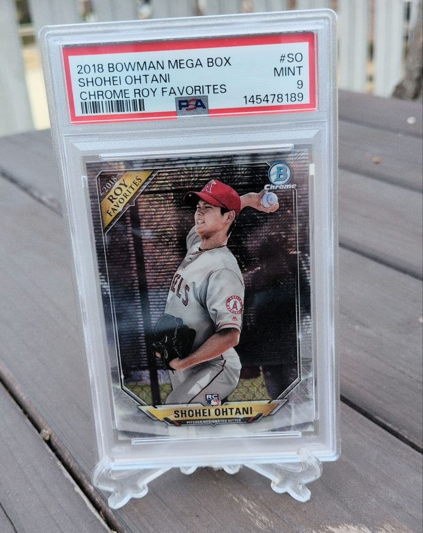 Bowman Mlb 2018 Shohei Ohtani Rc Psa 9