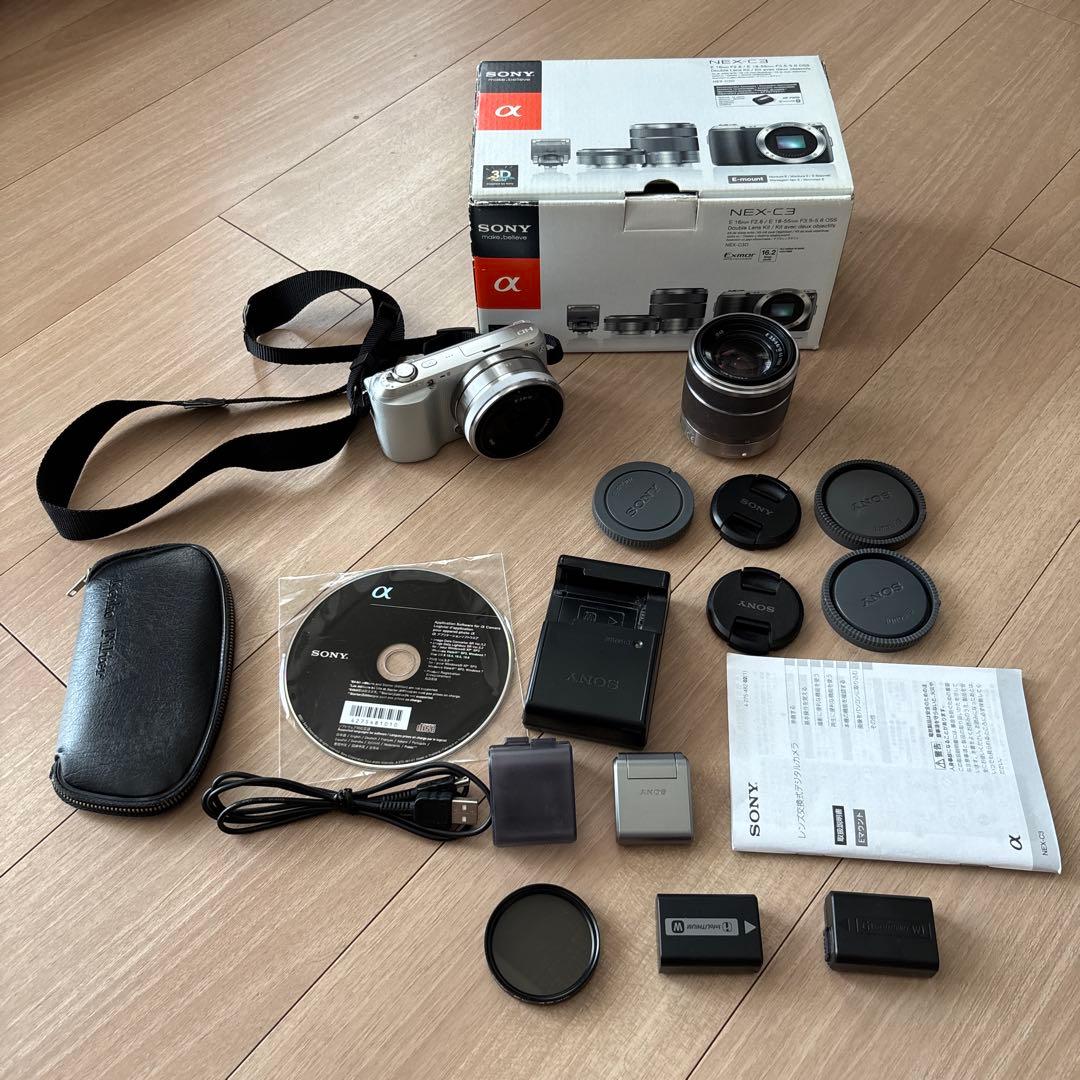 Sony Mirrorless Interchangeable Lens Cameras Nex -C 3