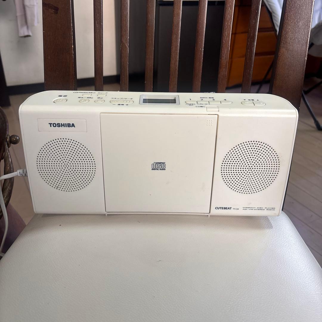 Toshiba Cd Md Cassette Deck Ty-C24(W)