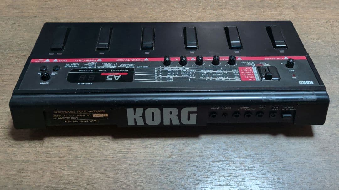 Korg Guitar Effects Units A5
