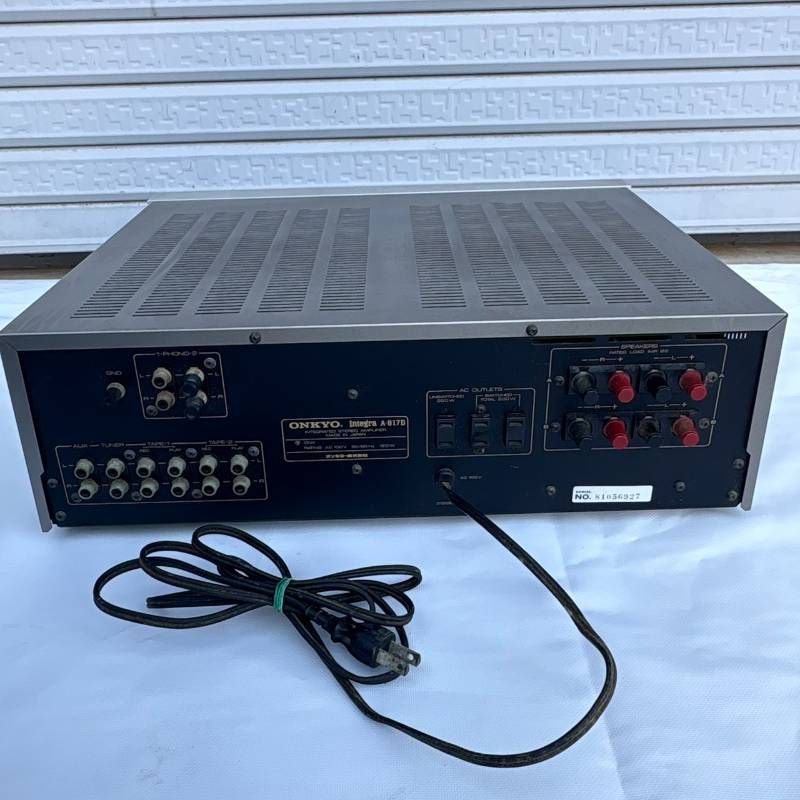 Av Amplifier Onkyo Integra A-817D