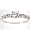 Tiffany Ring Co. 0.26Ct 7 Pt950 4403