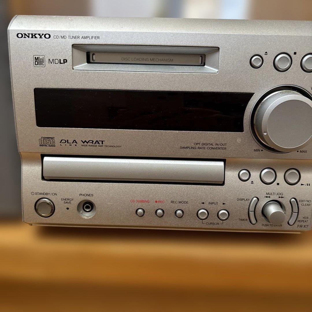 Onkyo Cd Md Cassette Deck Cd-Md