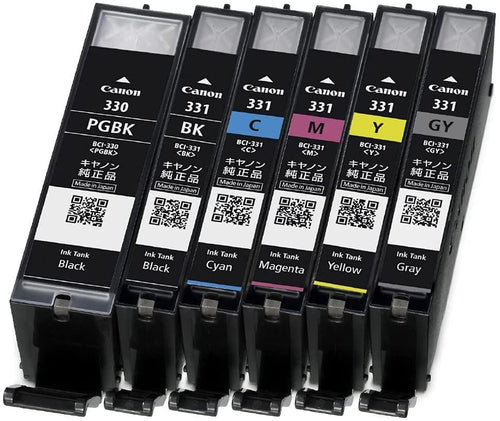 Canon Others Bci-331(Bk/C/M/Y/Gy)+Bci-330 6 Bci-331+330/6Mp 1