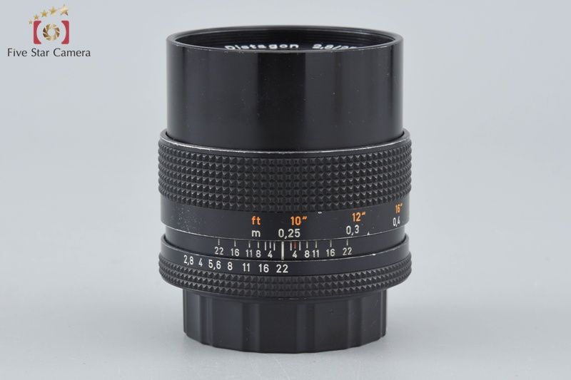 Contax Lens (Single Focus) Carl Zeiss Distagon F/2.8 T* Aeg