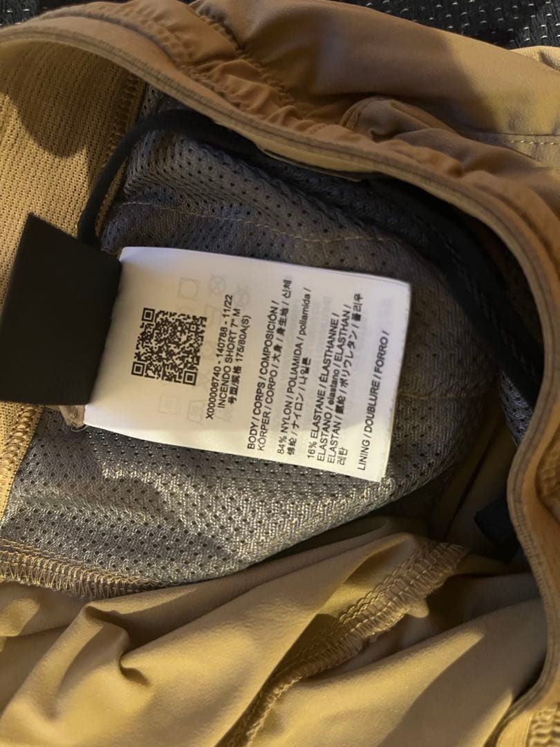 Arc'Teryx Shorts Bermuda Incendo Short S