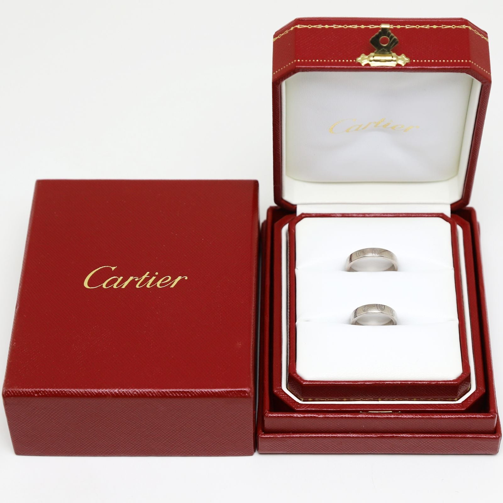 Cartier Ring 2 Au750Wg K18