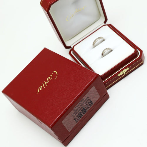 Cartier Ring 2 Au750Wg K18