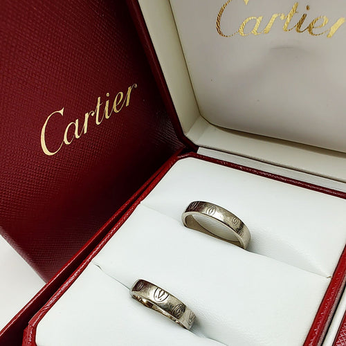 Cartier Ring 2 Au750Wg K18