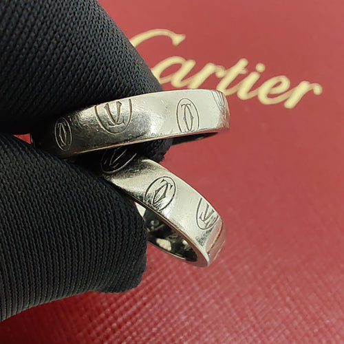 Cartier Ring 2 Au750Wg K18