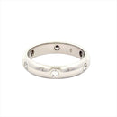 Cartier Ring #50 K18Wg 4.9G