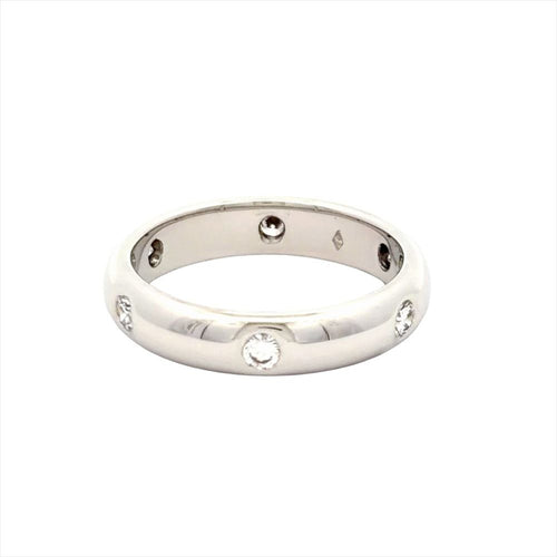 Cartier Ring #50 K18Wg 4.9G