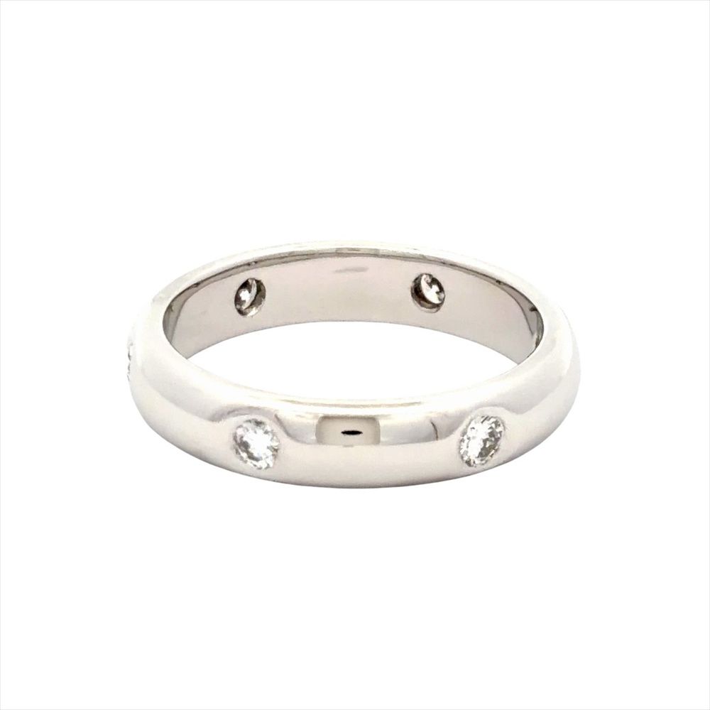 Cartier Ring #50 K18Wg 4.9G