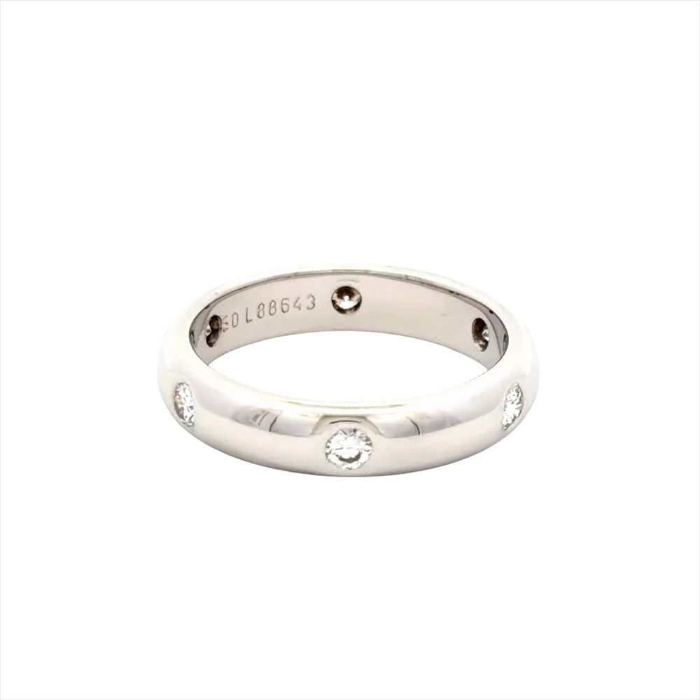 Cartier Ring #50 K18Wg 4.9G