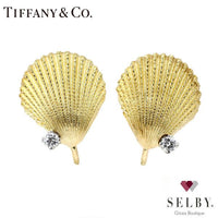 Tiffany Earring K18/Pt950