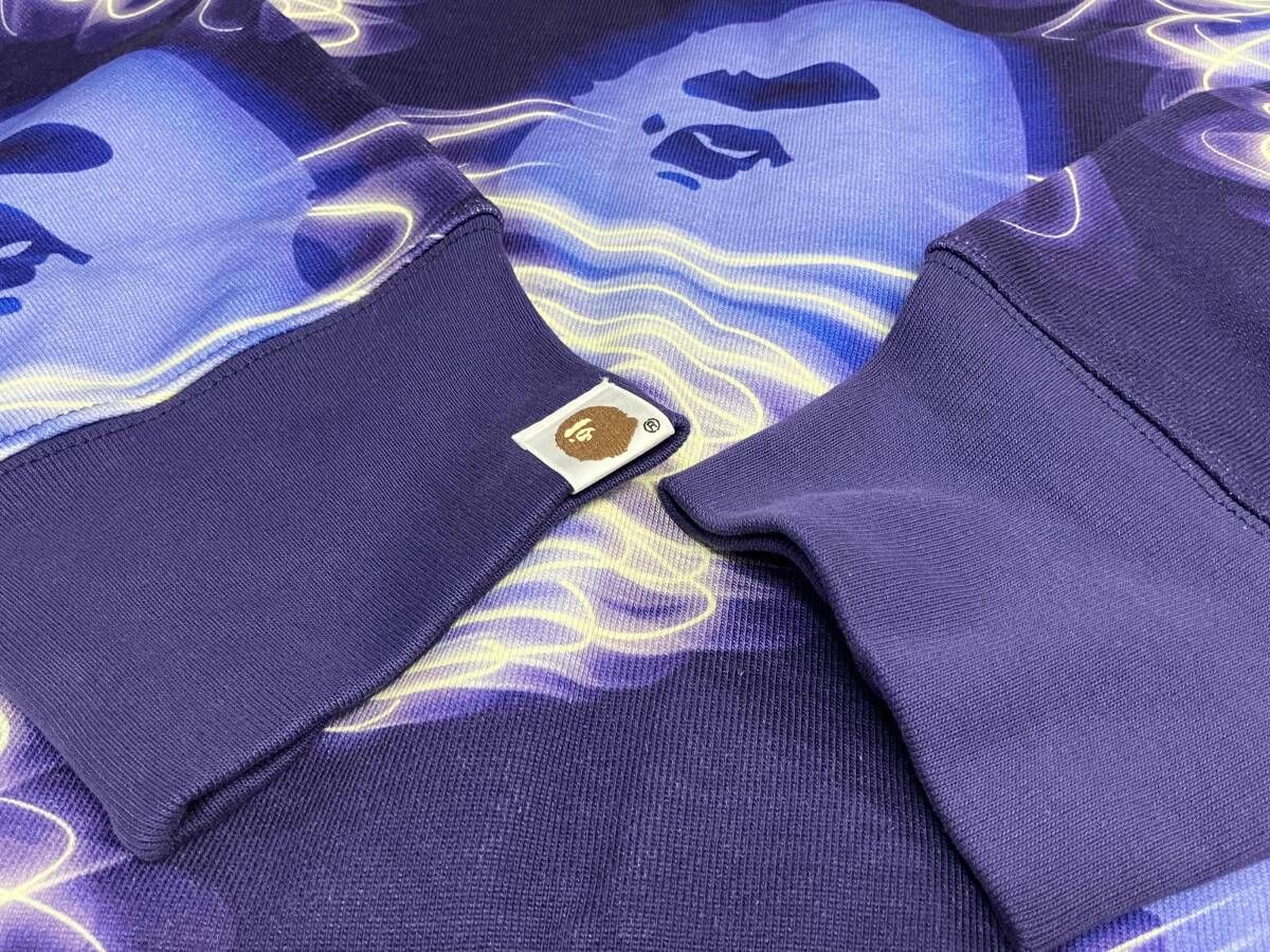 Trainer Sweatshirts A Bathing Ape Bape Storm Pullover Hoodie Xl