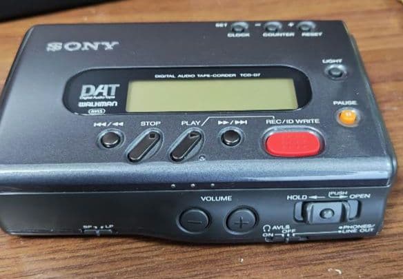 Sony Cassette Player Dat Tcd-D7