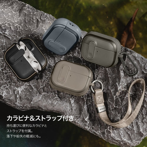 Earphone Case Airpods Pro2 Pro Magsafe 2 Mageasy Odyssey With Wrist Strap