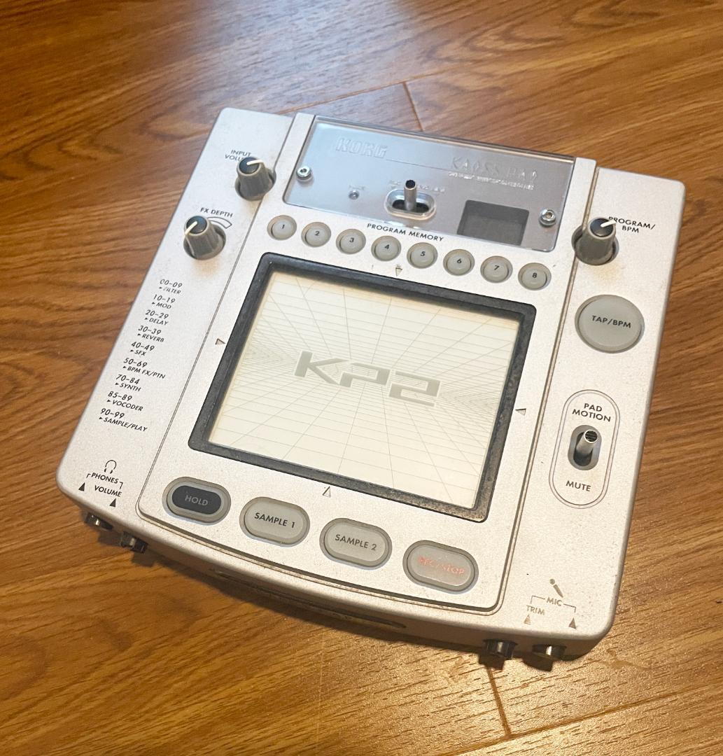 Expansion Pads, Samplers Effects Units Korg Kaoss Pad Kp2 Ac