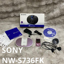 Sony Digital Audio Players Nw-S736Fk 4Gb Pi