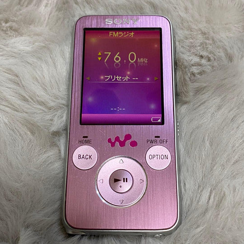 Sony Digital Audio Players Nw-S736Fk 4Gb Pi