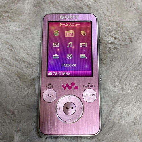 Sony Digital Audio Players Nw-S736Fk 4Gb Pi