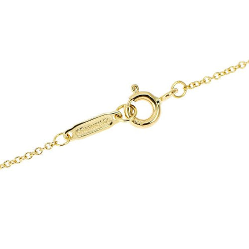 Tiffany Necklace Pt950/ K18Yg