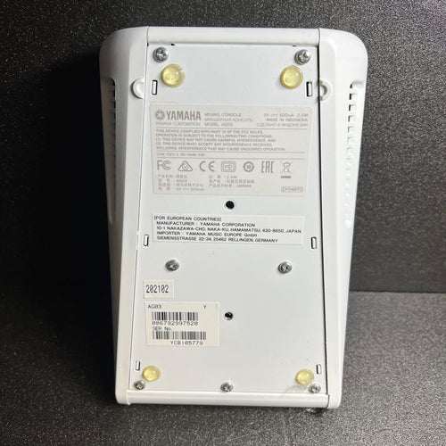Yamaha Audio Interfaces Ag03 Iphone