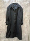 Others 80S Archive Comme Des Garcons Homme Plus Wool Soutien Collar Coat Black