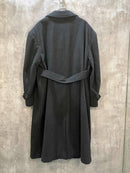 Others 80S Archive Comme Des Garcons Homme Plus Wool Soutien Collar Coat Black