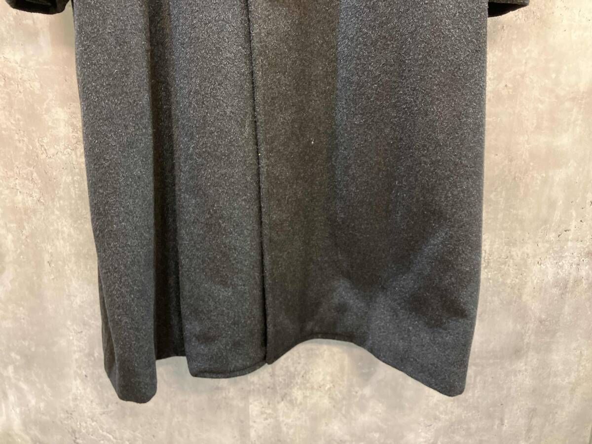 Others 80S Archive Comme Des Garcons Homme Plus Wool Soutien Collar Coat Black