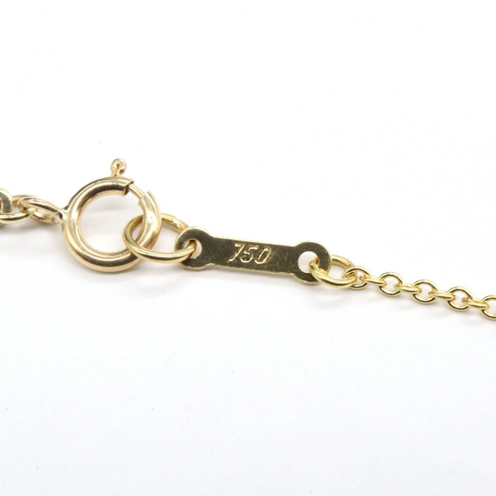Tiffany Necklace Co 40.5 K18 Used A