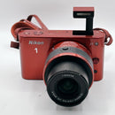 Nikon Mirrorless Interchangeable Lips Nikon1 J1