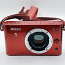 Nikon Mirrorless Interchangeable Lips Nikon1 J1