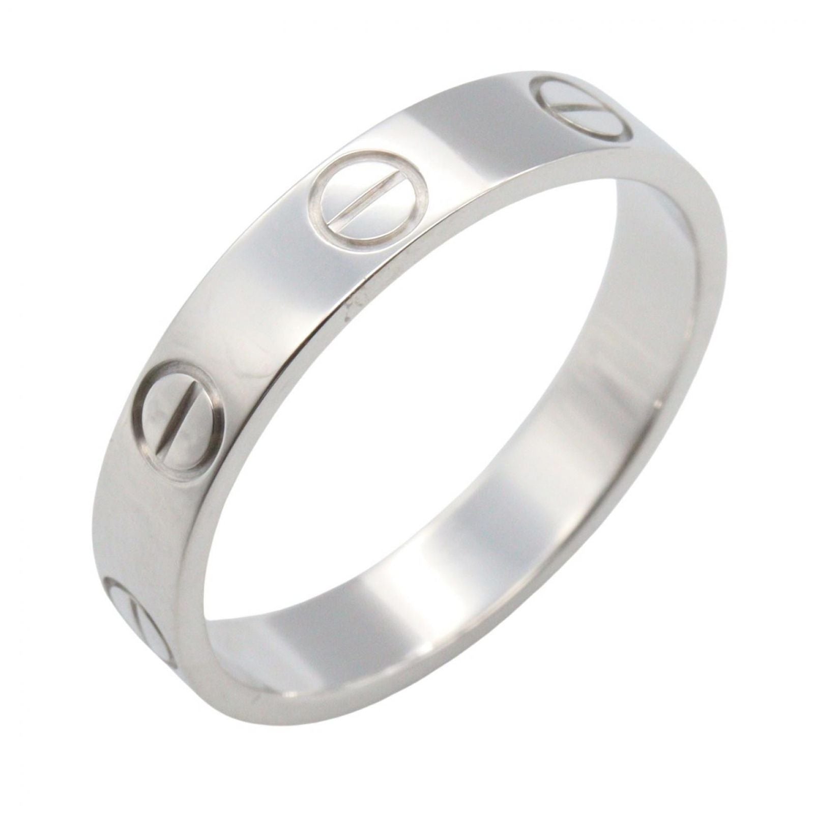 Cartier Ring K18Wg Used A