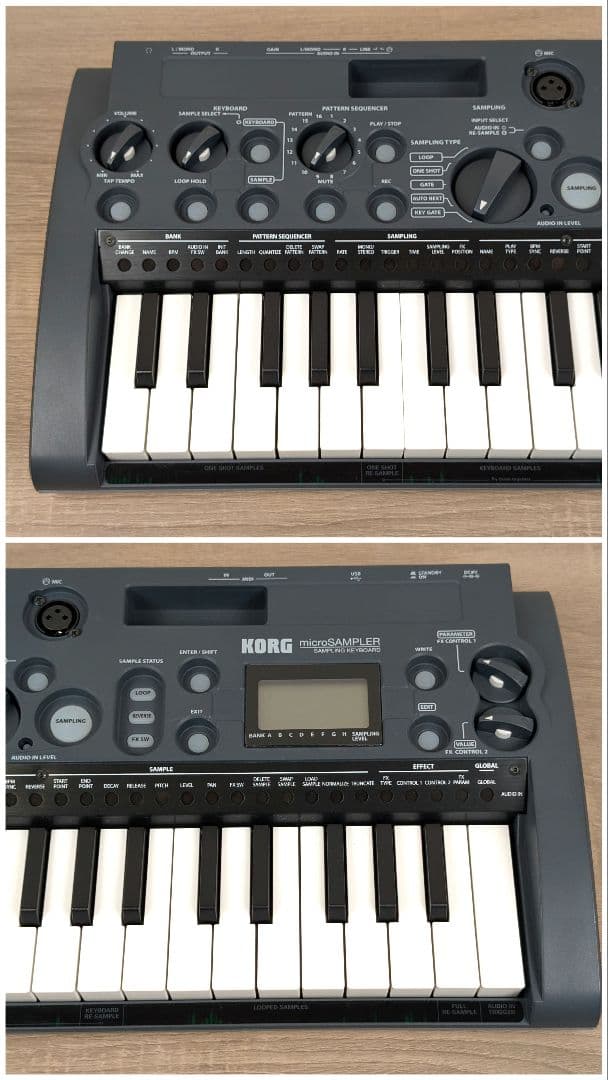 Korg Samplers Microsampler 37