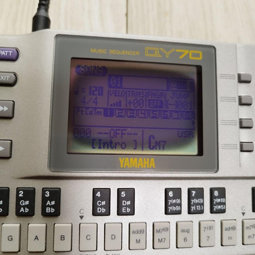Yamaha Sequencer Qy70
