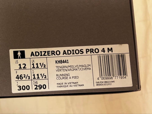 Adidas Running Shoes Satisfy Adizero Adios Pro4